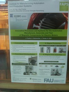 Teilnahme an der 1. International Electric Drives Production Conference