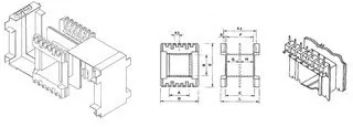 Bobina EI 60 Lam. 50×60