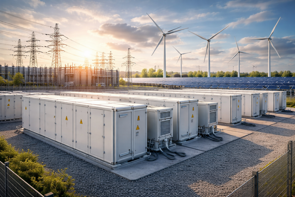 Batteries as large-scale storage – a key technology for stabilizing ...