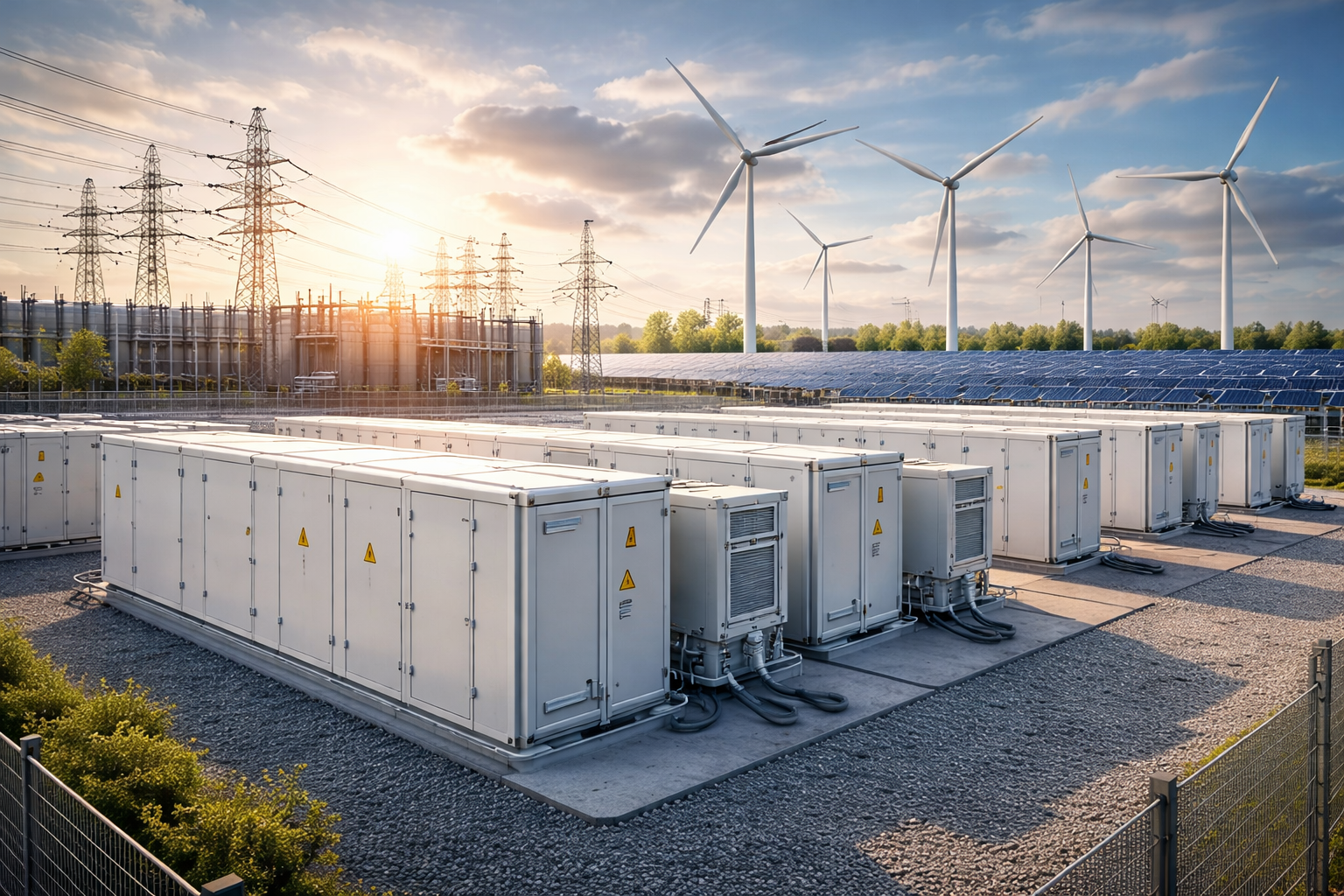 Battereigroßspeicher