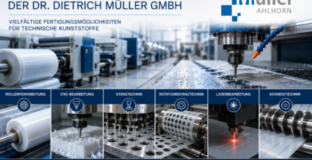 Produktionsmöglichkeiten und Produktionsstränge der Dr. Dietrich Müller GmbH